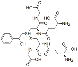 CAS 登录号：72616-33-2， (2S)-2-氨基-5-[[(2R)-1-(羧甲基氨基)-3-(2-羟基-2-苯基乙基)硫基-1-氧代丙烷-2-基]氨基]-5-氧代戊酸