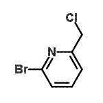 structure of CAS# 727356-19-6, 2-Bromo-6-(chloromethyl)pyridine