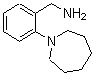 structure of CAS# 72752-55-7, 1-[2-(1-Azepanyl)phenyl]methanamine;(2-(azepan-1-yl)phenyl)methanamine;[2-(1-Azepanyl)phenyl]methanamine;2-AZEPAN-1-YL-BENZYLAMINE