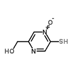 CAS#: 72788-80-8， (4-Oxido-5-sulfanyl-2-pyrazinyl)methanol