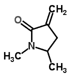 CAS#: 728033-67-8， 1,5-dimethyl-3-methylene-pyrrolidin-2-one