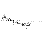 CAS#: 72828-86-5， Hexasodium 3,3'-{1,2-ethenediylbis[(3-sulfonato-4,1-phenylene)-2,1-diazenediyl(2-methyl-4,1-phenylene)-2,1-diazenediyl]}di(1,5-naphthalenedisulfonate)