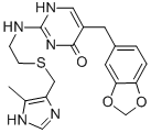 CAS#: 72830-39-8， 5-(1,3-Benzodioxol-5-Ylmethyl)-2-[2-[(5-Methyl-1H-Imidazol-4-Yl)Methylsulfanyl]Ethylamino]-3H-Pyrimidin-4-One Dihydrochloride