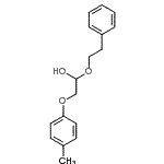 CAS#: 72987-59-8， 2-(4-Methylphenoxy)-1-(2-phenylethoxy)ethanol