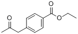 结构式 CAS# 73013-51-1, 4-(2-氧代-丙基)-苯甲酸乙酯