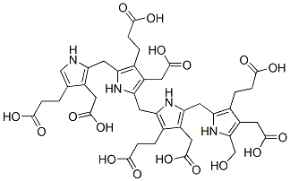 CAS#: 73023-76-4， 3-[2-[[4-(2-Carboxyethyl)-5-[[4-(2-Carboxyethyl)-5-[[4-(2-Carboxyethyl)-3-(Carboxymethyl)-1H-Pyrrol-2-Yl]Methyl]-3-(Carboxymethyl)-1H-Pyrrol-2-Yl]Methyl]-3-(Carboxymethyl)-1H-Pyrrol-2-Yl]Methyl]-4-(Carboxymethyl)-5-(Hydroxymethyl)-1H-Pyrrol-3-Yl]Propanoic Acid
