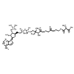 CAS#: 73173-91-8， (9R)-1-[(2R,3S,4R,5R)-5-(6-Amino-9H-purin-9-yl)-4-hydroxy-3-(phosphonooxy)tetrahydro-2-furanyl]-3,5,9-trihydroxy-8,8,20-trimethyl-10,14,19-trioxo-2,4,6-trioxa-18-thia-11,15-diaza-3,5-diphosphahenicosa n-21-oic acid 3,5-dioxide