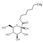 CAS 登录号：73175-03-8， 1-C-辛酰-beta-D-吡喃葡萄糖