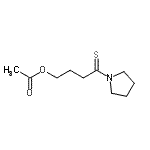 CAS#: 73199-66-3， 4-(1-Pyrrolidinyl)-4-thioxobutyl acetate