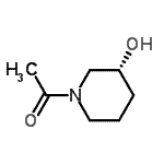 CAS#: 732245-90-8， 1-[(3R)-3-Hydroxy-1-piperidinyl]ethanone