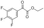 结构式 CAS# 732251-58-0, 3,4,5-三氟苯甲酰甲酸乙酯