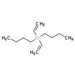 structure of CAS# 7330-43-0, Dibutyl(divinyl)stannane;Dibutyl(divinyl)stannan;DIVINYLDI-N-BUTYLTIN;Divinyldo-n-butyltin