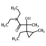 CAS 登录号：733046-19-0， N,N-二乙基-2-(1-乙基-2-甲基环丙基)-2-羟基丙酰胺