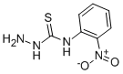 结构式 CAS# 73305-12-1, 4-(2-硝基苯基)-3-硫代氨基甲酰肼