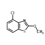 CAS#: 73443-77-3， 4-Chloro-2-methoxy-1,3-benzothiazole