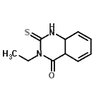 CAS 登录号：734544-88-8， 3-乙基-2-硫代-2,3,4a,8a-四氢-4(1H)-喹唑啉酮