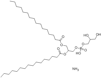 CAS#: 73548-70-6， 1,2-Dihexadecanoyl-Rac-Glycero-3-Phospho-Rac-[1-Glycerol] Ammonium Salt