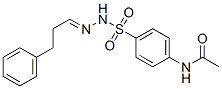 CAS#: 7356-78-7， N-[4-[(3-Phenylpropylideneamino)Sulfamoyl]Phenyl]Acetamide