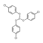 结构式 CAS# 7359-58-2, 三(4-氯苯基)硼酸酯