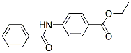 structure of CAS# 736-40-3, 4-(Benzoylamino)Benzoic Acid Ethyl Ester;4-[(Oxo-Phenylmethyl)Amino]Benzoic Acid Ethyl Ester;4-(Benzoylamino)Benzoic Acid Ethyl Ester;Ethyl 4-(Phenylcarbonylamino)Benzoate
