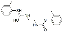 CAS#: 73622-82-9， S-(2-Methylphenyl) [[(E)-2-[(2-Methylphenyl)Sulfanylcarbonylamino]Ethenyl]Amino]Methanethioate
