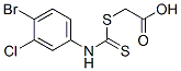 CAS#: 73622-97-6， 2-[(4-Bromo-3-Chlorophenyl)Carbamothioylsulfanyl]Acetic Acid