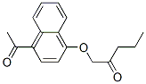 CAS 登录号：73663-72-6， 1-(4-乙酰基萘-1-基)氧基戊烷-2-酮