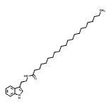 CAS#: 7367-79-5， N-[2-(1H-Indol-3-yl)ethyl]docosanamide