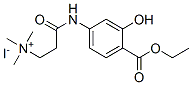CAS#: 73680-82-7， 2-[(4-Ethoxycarbonyl-3-Hydroxy-Phenyl)Carbamoyl]Ethyl-Trimethyl-Azanium Iodide
