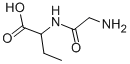 结构式 CAS# 7369-76-8, N-甘氨酰-DL-2-氨基丁酸