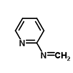 structure of CAS# 736977-34-7, N-(2-Pyridinyl)methanimine;2-Pyridinamine,N-methylene-