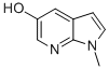 structure of CAS# 737003-45-1, 1-Methyl-1H-Pyrrolo[2,3-b]Pyridin-5-Ol;1H-Pyrrolo[2,3-B]Pyridin-5-Ol, 1-Methyl- (9CI);1H-Pyrrolo[2,3-B]Pyridin-5-Ol,1-Methyl-