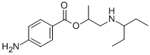 CAS#: 73713-54-9， 1-(Pentan-3-Ylamino)Propan-2-Yl 4-Aminobenzoate