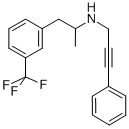 CAS 登录号：73758-30-2， N-(3-苯基丙-2-炔基)-1-[3-(三氟甲基)苯基]丙-2-胺