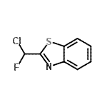 CAS 登录号：73774-32-0， 2-[氯(氟)甲基]-1,3-苯并噻唑