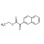 结构式 CAS# 73790-09-7, 乙基2-萘基(氧代)乙酸酯