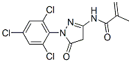 CAS#: 7382-23-2， N-[4,5-Dihydro-5-Oxo-1-(2,4,6-Trichlorophenyl)-1H-Pyrazol-3-Yl]Methacrylamide
