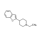 CAS#: 738526-72-2， 4-(1-Benzofuran-2-yl)-1-ethylpiperidine