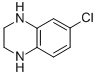 structure of CAS# 73855-45-5, 6-Chloro-1,2,3,4-Tetrahydroquinoxaline;5-23-06-00027 (Beilstein Handbook Reference);Brn 0135422;Quinoxaline, 1,2,3,4-Tetrahydro-6-Chloro-