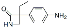 CAS#: 73855-94-4， 3-(4-Aminophenyl)-3-Ethylazetidin-2-One