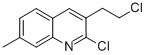 CAS#: 73863-50-0， 2-Chloro-3-(2-Chloroethyl)-7-Methylquinoline