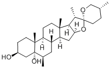 CAS#: 73927-85-2， 5alpha-Hydroxy-6beta-Methyltigogenin 