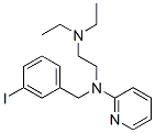 CAS 登录号：74037-52-8， N,N-二乙基-N'-[(3-碘苯基)甲基]-N'-吡啶-2-基乙烷-1,2-二胺