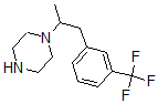 CAS#: 74037-99-3， 1-[1-[3-(Trifluoromethyl)Phenyl]Propan-2-Yl]Piperazine
