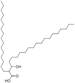 CAS#: 74124-36-0， 2-Hexadecyl-3-Hydroxyicosanoic Acid