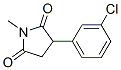 CAS 登录号：74208-84-7， 3-(3-氯苯基)-1-甲基吡咯烷-2,5-二酮