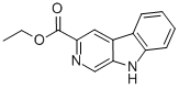 结构式 CAS# 74214-62-3, beta-咔啉-3-羧酸乙酯