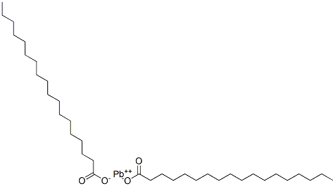 structure of CAS# 7428-48-0, Lead Stearate;Bleistearat [German];Hal-Lub-N