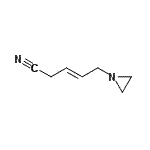 CAS#: 74411-28-2， (3E)-5-(1-Aziridinyl)-3-pentenenitrile