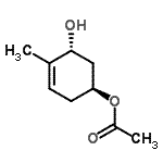 CAS#: 744208-06-8， (1S,5R)-5-Hydroxy-4-methyl-3-cyclohexen-1-yl acetate